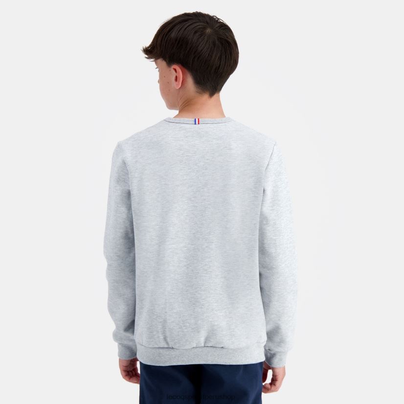 ropa niños Le Coq Sportif sudadera gris VR62VR397 - Le Coq carta