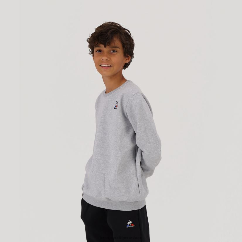 ropa niños Le Coq Sportif sudadera gris VR62VR660 - Le Coq carta