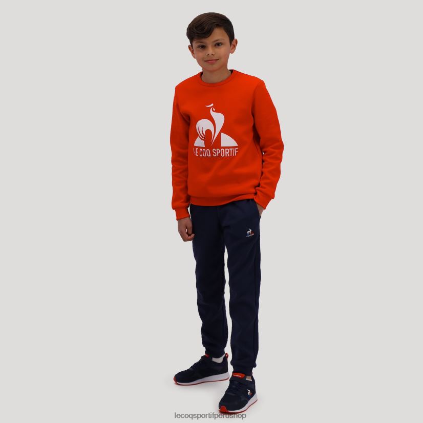 Le Coq sportif - ropa niños Le Coq Sportif sudadera roja VR62VR659