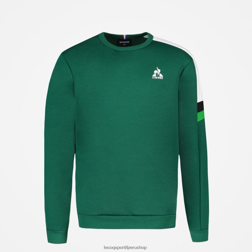 Le Coq sportif Peru - ropa niños Le Coq Sportif sudadera verde VR62VR392