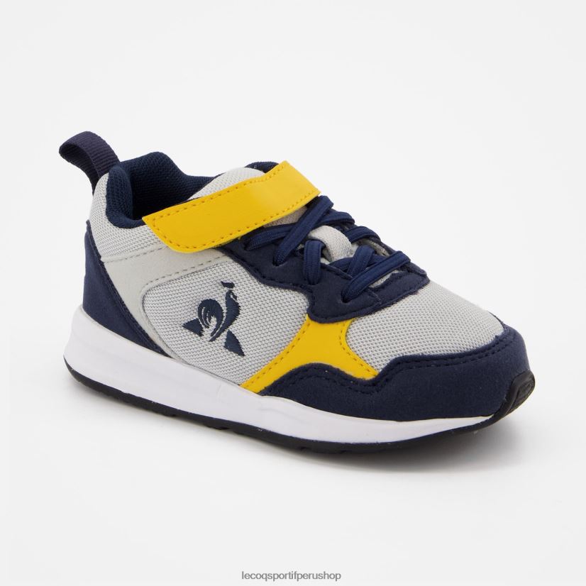 zapatos niños Le Coq Sportif zapato r500 bebe sport gris VR62VR417 - polos Le Coq sportif Peru