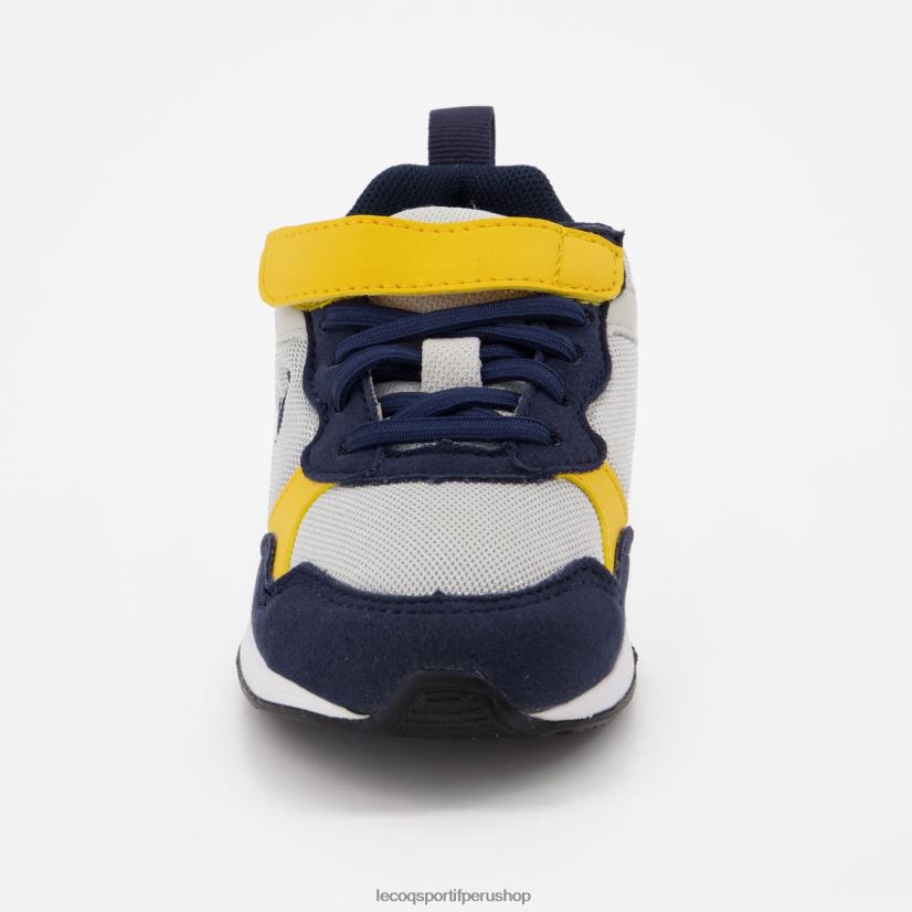 zapatos niños Le Coq Sportif zapato r500 bebe sport gris VR62VR417 - polos Le Coq sportif Peru