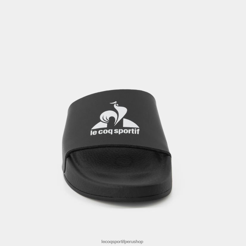 Le Coq sportif zapatillas - zapatos niños Le Coq Sportif diapositivas hechas en francia negro VR62VR426