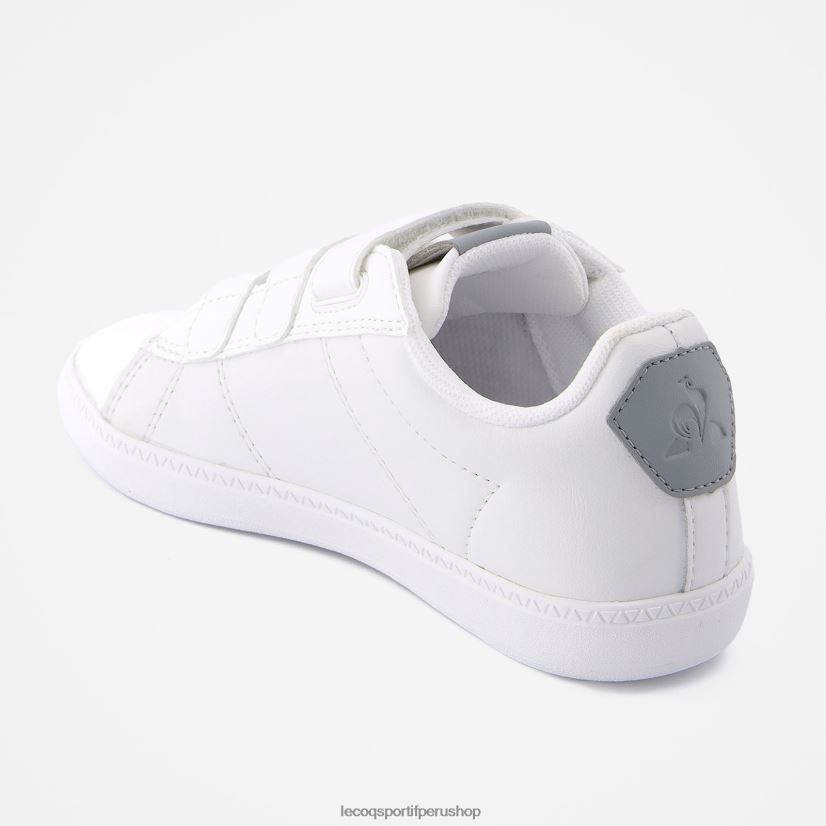 zapatos niños Le Coq Sportif zapato corteclassic 2 tonos blanco VR62VR686 - Le Coq carta