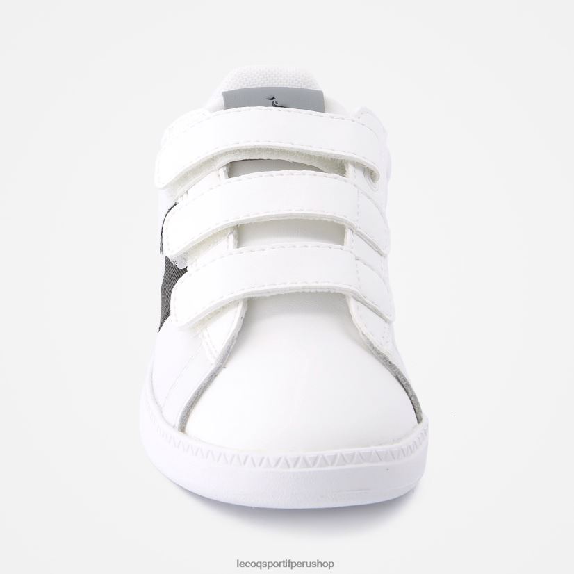 zapatos niños Le Coq Sportif zapato corteclassic 2 tonos blanco VR62VR686 - Le Coq carta