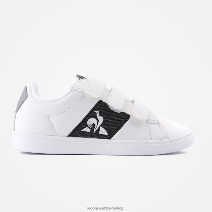 zapatos niños Le Coq Sportif zapato corteclassic 2 tonos blanco VR62VR686 - Le Coq carta