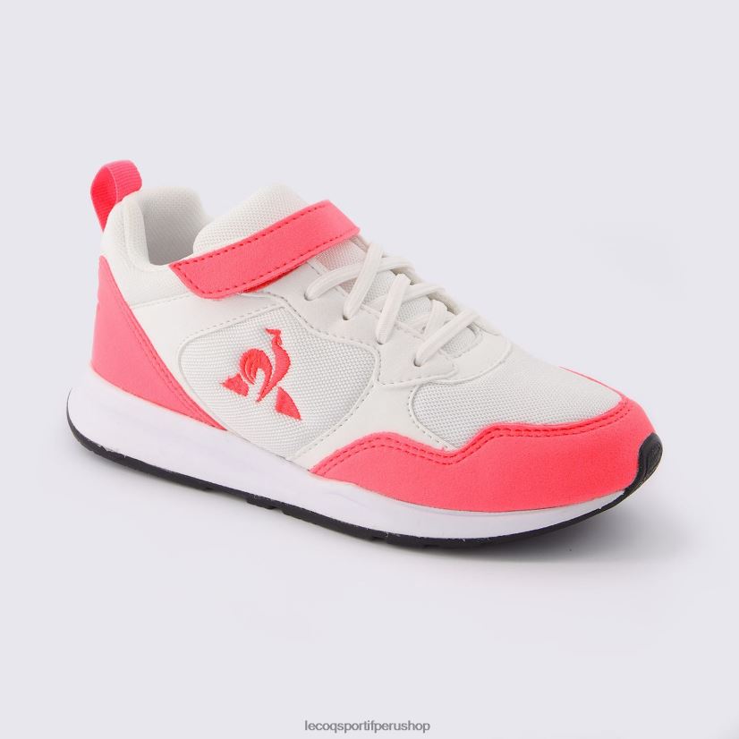 casacas Le Coq sportif - zapatos niños Le Coq Sportif zapato lcs r500 niña fluo blanco VR62VR671