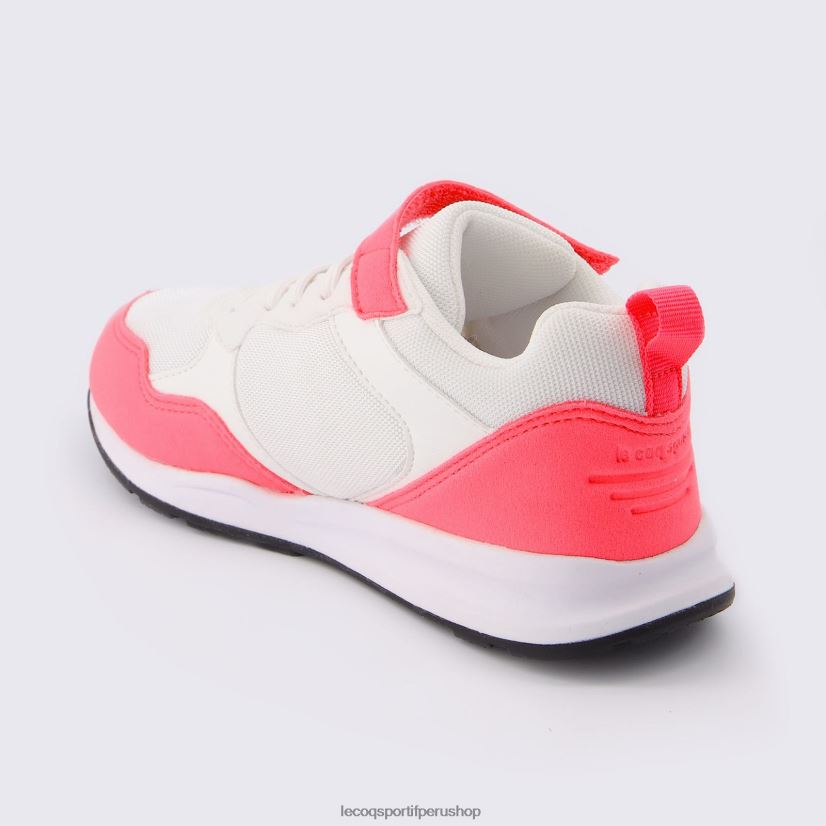casacas Le Coq sportif - zapatos niños Le Coq Sportif zapato lcs r500 niña fluo blanco VR62VR671