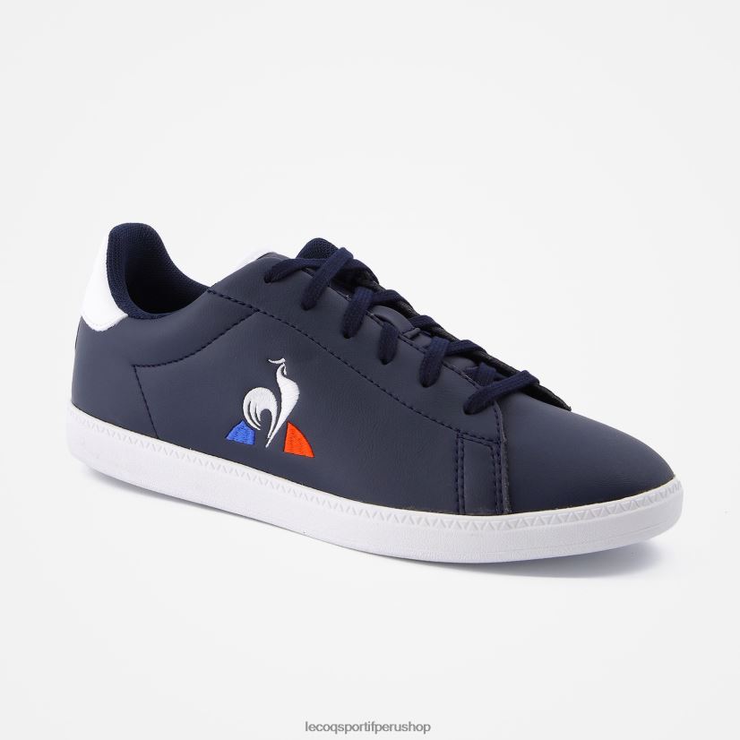 zapatos niños Le Coq Sportif zapato cancha junior azul VR62VR688 - Le Coq sportif Peru online